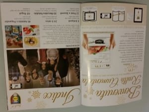 speciale "We love Christmas" pagina introduttiva con istruzioni App