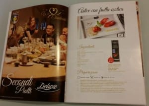 speciale "We love Christmas" una delle pagine con ricetta interattiva