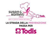 Todis sostiene Komen Italia per proteggere la salute delle donne