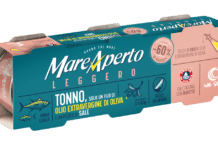 Con “Leggero” di Mare Aperto in tavola arriva tutto il gusto del tonno, con il 60% di grassi in meno*