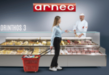 Arneg coniuga servizio assistito e self-service con le nuove vetrine refrigerate Venezia LX e Korinthos 3