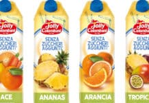 Jolly Colombani senza zuccheri aggiunti: le nuove bevande alla frutta nel formato famiglia.