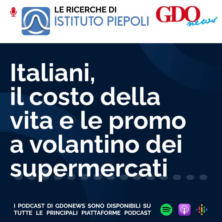 Le ricerche di Piepoli – Italiani, il costo della vita e le promo a volantino dei supermercati