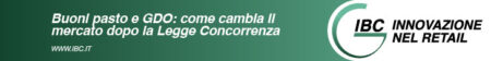 Green banner promoting IBC's piece on how the eGDO market changes after the Competition Law, with the IBC logo and www.ibc.it at left.
