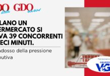 A Milano un supermercato si trova 39 concorrenti in dieci minuti. Il paradosso della pressione distributiva