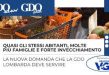 Quasi gli stessi abitanti, molte piĂą famiglie e forte invecchiamento. La nuova domanda che la GDO lombarda deve servire
