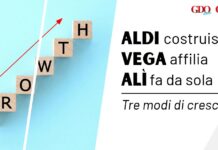 Aldi costruisce, Vega affilia, Alì fa da sola. Tre modi di crescere