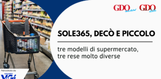 Sole365, Decò e Piccolo: tre modelli di supermercato, tre rese molto diverse