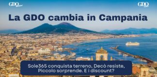 La GDO cambia in Campania: Sole365 conquista terreno, Decò resiste, Piccolo sorprende. E i discount?